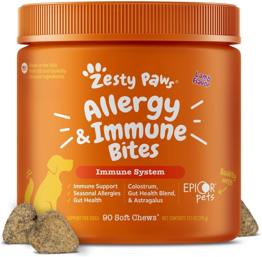 Zesty Paws Allergy Immune Bites for Dogs