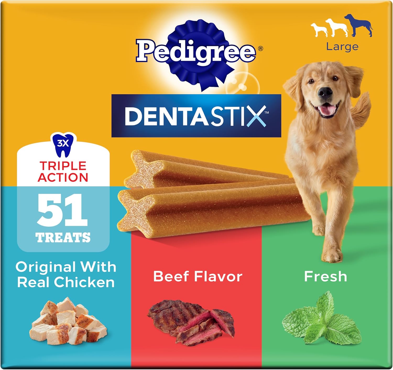 Pedigree Dentastix Large Dog Dental Treats
