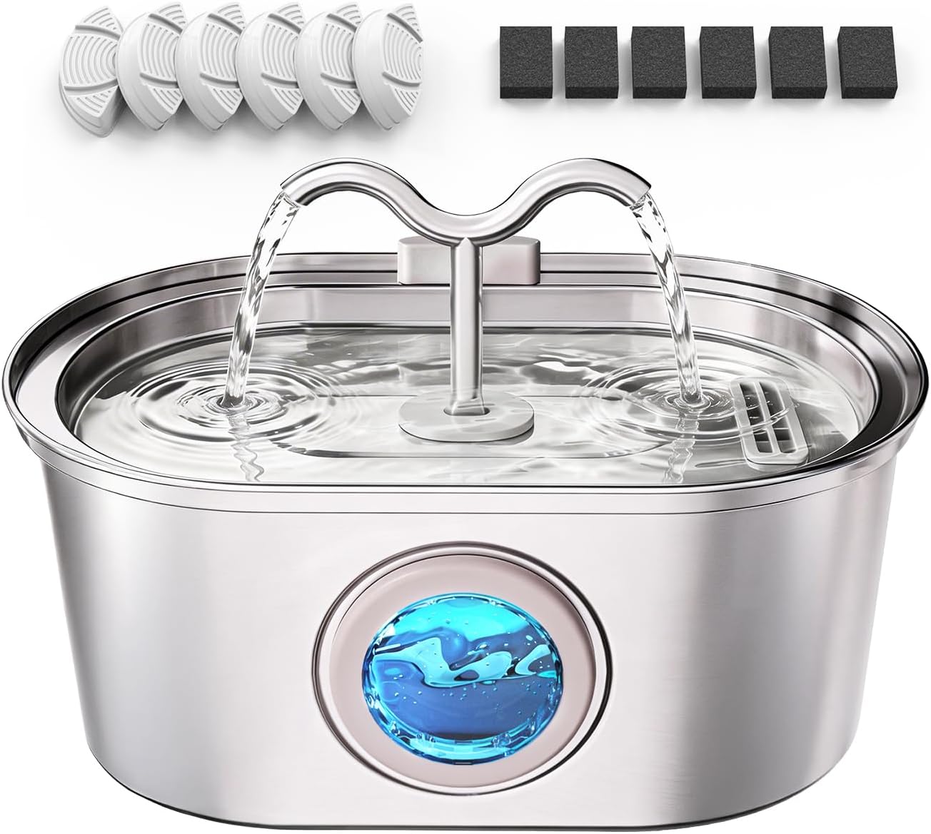 Stainless Steel Cat Water Fountain